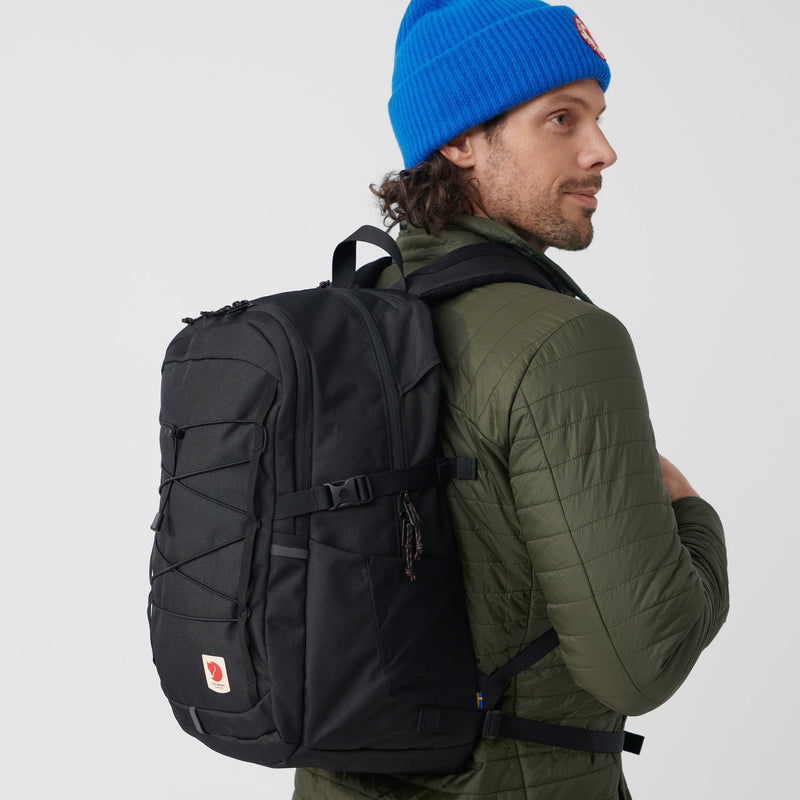 Load image into Gallery viewer, Black Fjallraven Skule 28 Backpack Fjallraven
