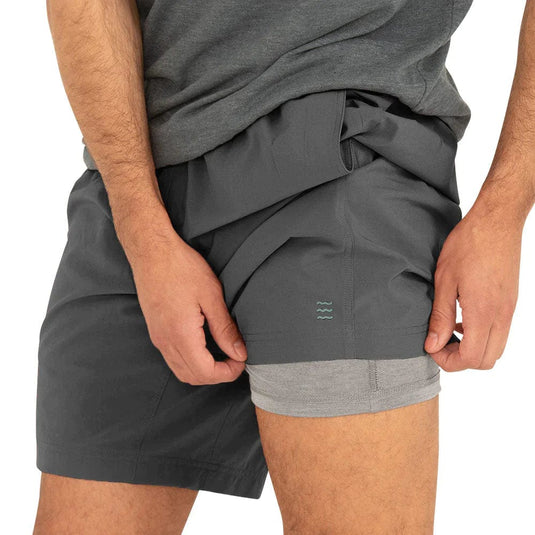 Free Fly 7" Lined Breeze Shorts - Men's Free Fly