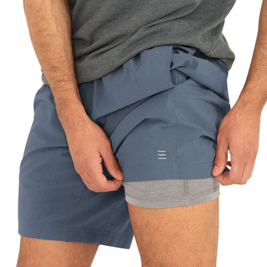 Free Fly 7" Lined Breeze Shorts - Men's Free Fly