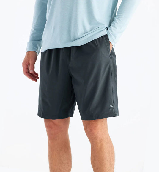 Storm Cloud / SM Free Fly 8" Breeze Shorts - Men's Free Fly