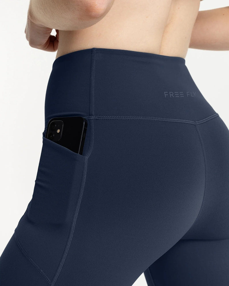 Load image into Gallery viewer, Free Fly All Day Pocket Legging - Women&#39;s Free Fly All Day Pocket Legging - Women&#39;s Free Fly
