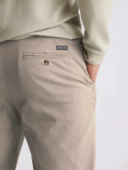 Free Fly Anchor Chino Pant in Vintage Khaki - Men's Free Fly