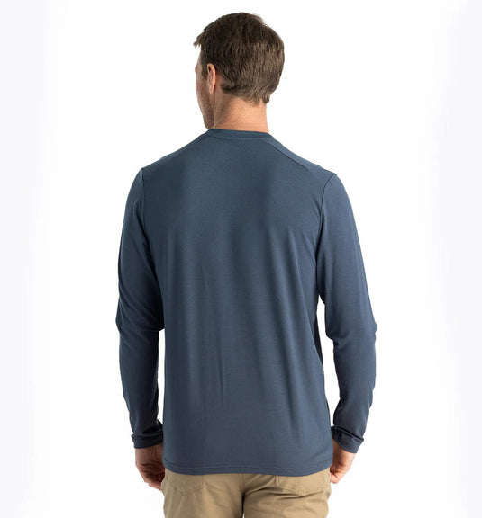 Free Fly Bamboo Flex Longsleeve Henley - Men's Free Fly