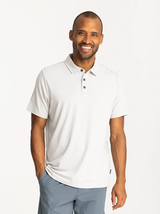 Bright White / SM Free Fly Bamboo Flex Polo II - Men's Free Fly Bamboo Flex Polo II - Men's Free Fly