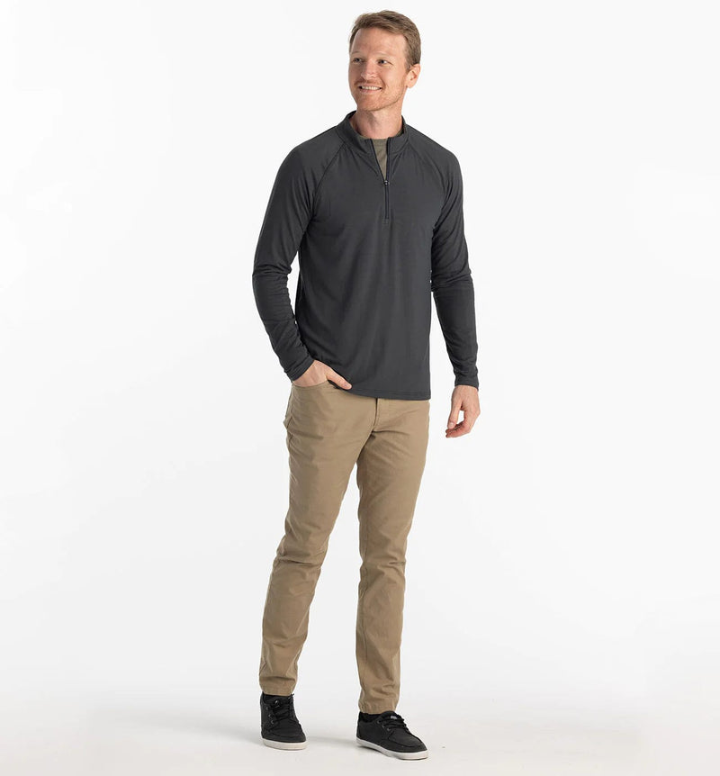 Load image into Gallery viewer, Free Fly Bamboo Flex Quarter Zip - Men&#39;s Free Fly
