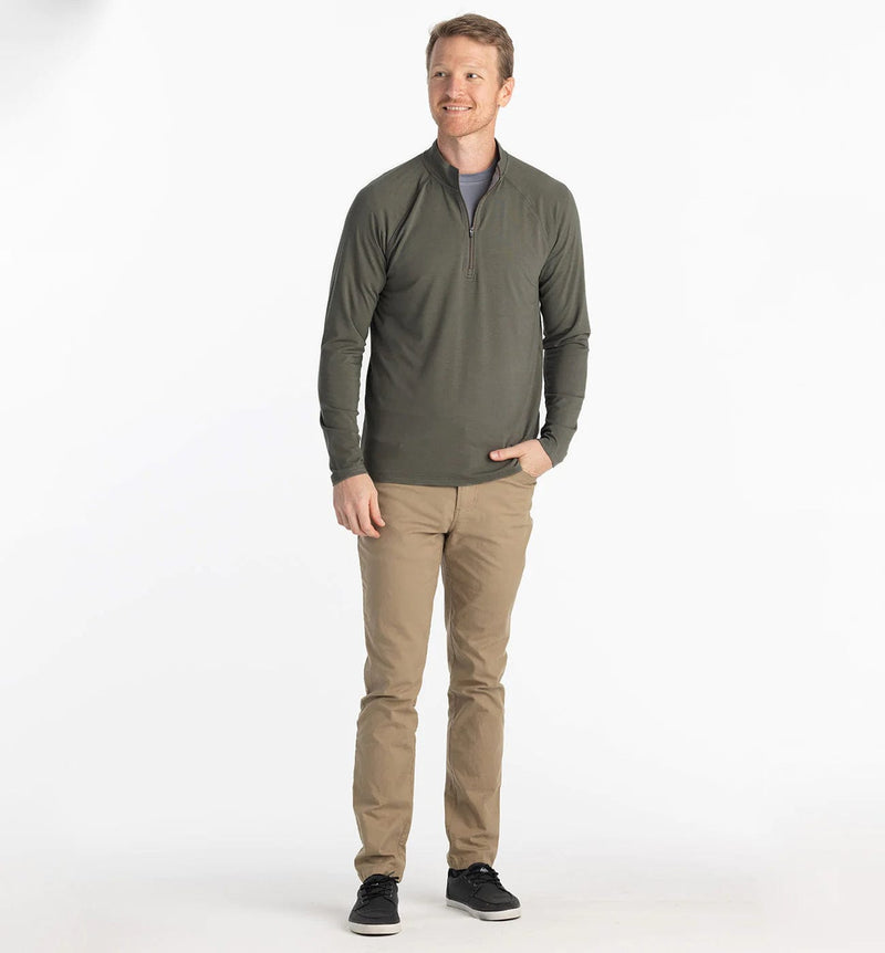 Load image into Gallery viewer, Free Fly Bamboo Flex Quarter Zip - Men&#39;s Free Fly
