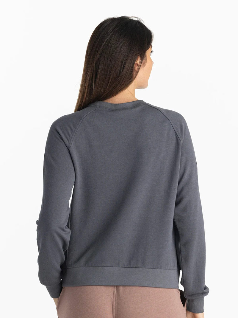 Load image into Gallery viewer, Free Fly Bamboo Lightweight Fleece Crew - Women&#39;s Free Fly Bamboo Lightweight Fleece Crew - Women&#39;s Free Fly
