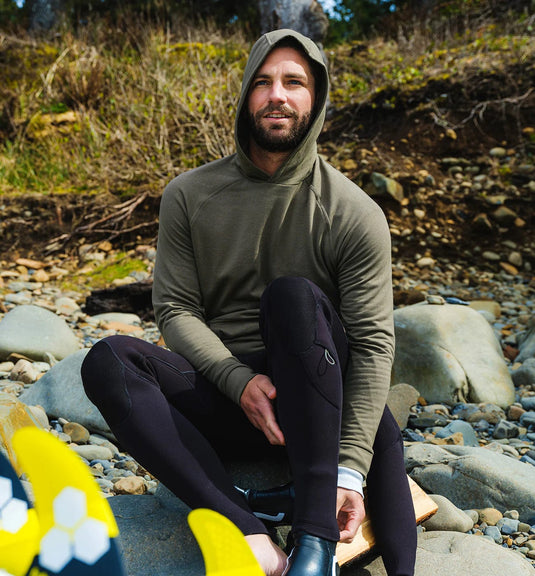 Free Fly Bamboo Lightweight Fleece Hoodie - Men's Free Fly