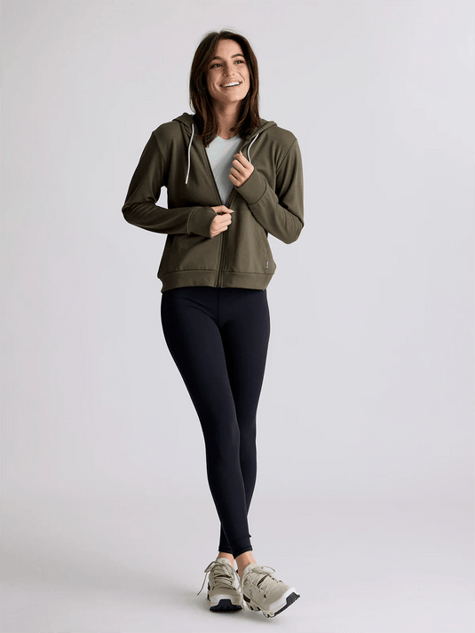 Free Fly Bamboo Lightweight Zip Hoodie - Women's Free Fly