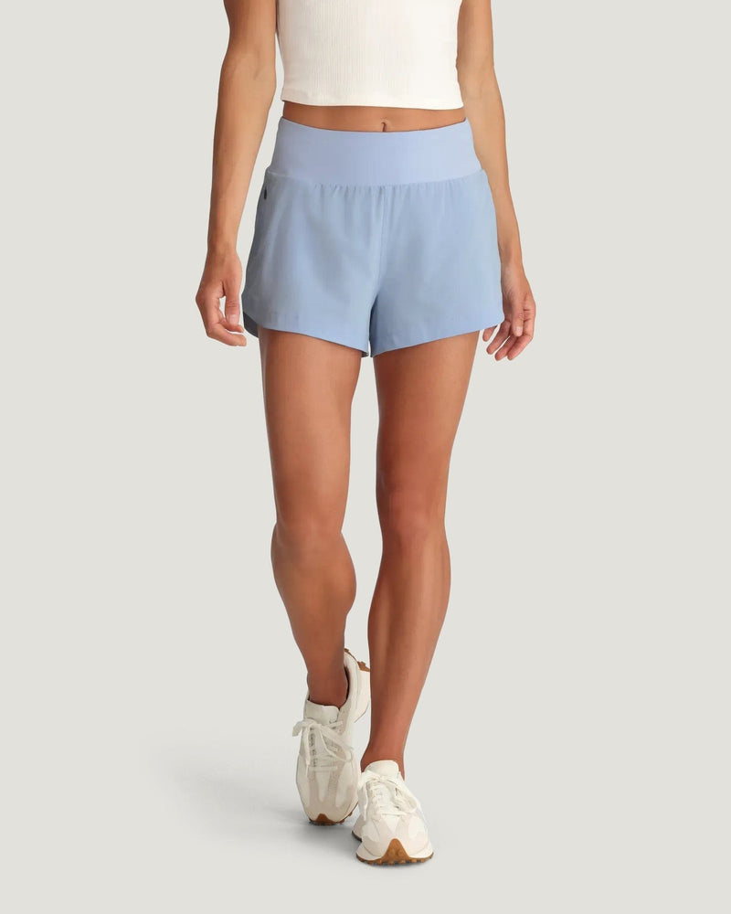 Load image into Gallery viewer, 429 / Clear Sky / XS Free Fly Bamboo-Lined Active Breeze Short 3&quot; - Women&#39;s Free Fly Bamboo-Lined Active Breeze Short 3&quot; - Women&#39;s Free Fly
