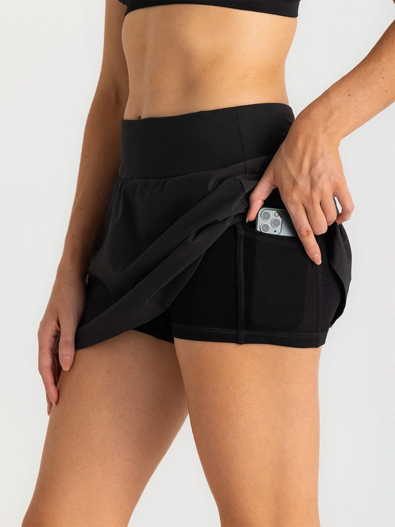 Load image into Gallery viewer, Free Fly Bamboo-Lined Active Breeze Skort 13&quot; - Women&#39;s Free Fly Bamboo-Lined Active Breeze Skort 13&quot; - Women&#39;s Free Fly
