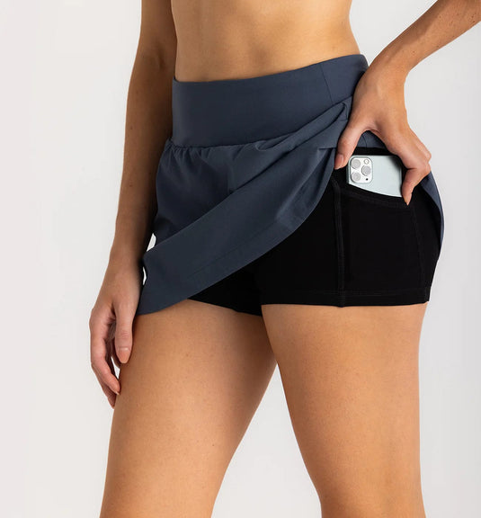 Free Fly Bamboo-Lined Active Breeze Skort 13" - Women's Free Fly