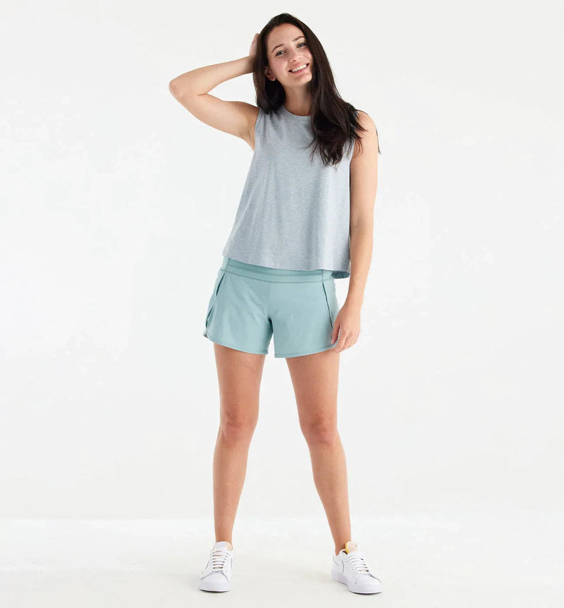 Load image into Gallery viewer, Sea Glass / XS Free Fly Bamboo Lined Breeze Shorts - Women&#39;s Free Fly

