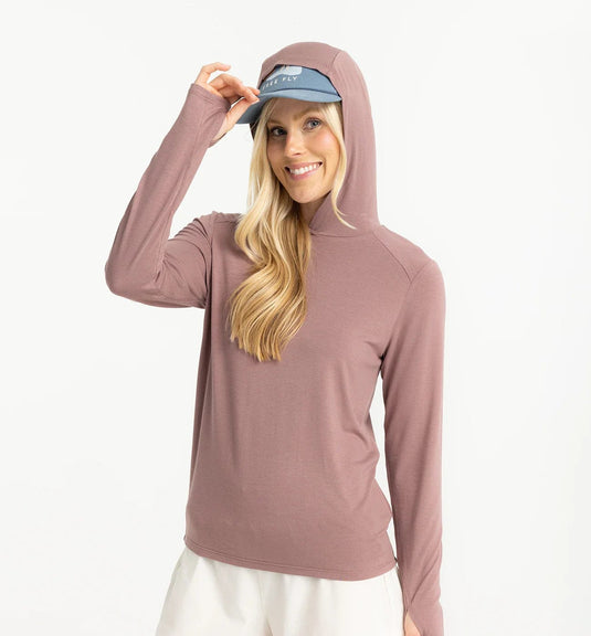 Fig / SM Free Fly Bamboo Shade Hoodie II - Women's Free Fly