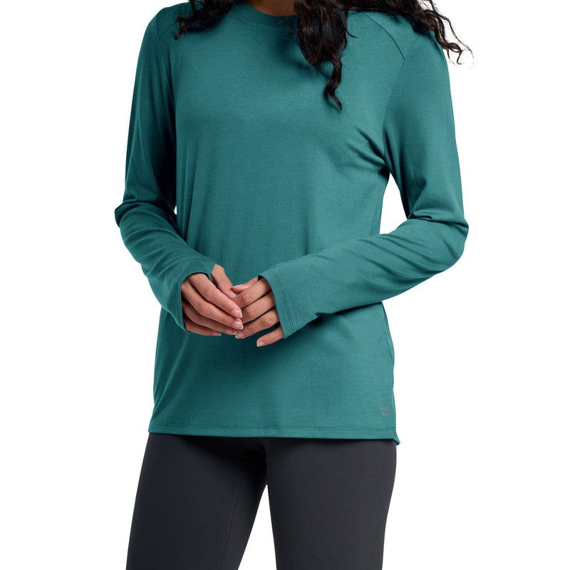 Load image into Gallery viewer, Free Fly Bamboo Shade Longsleeve II - Women&#39;s Free Fly Bamboo Shade Longsleeve II - Women&#39;s Free Fly
