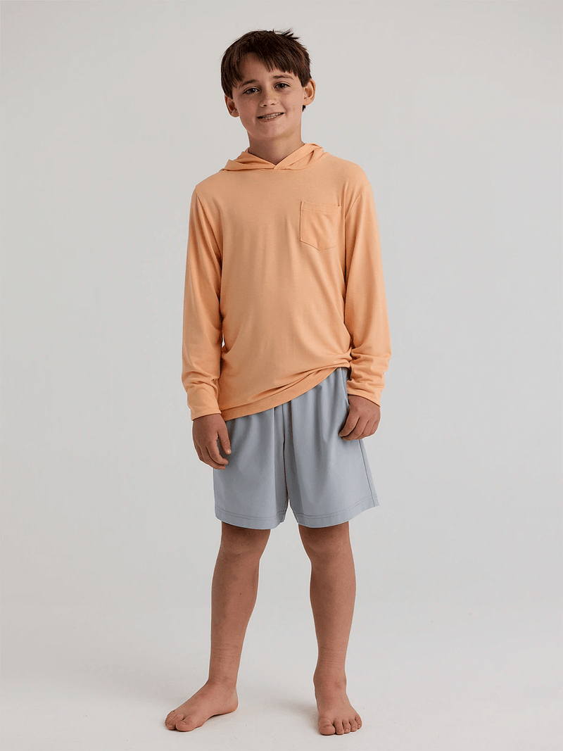 Load image into Gallery viewer, Storm Cloud / Youth SM Free Fly Breeze Shorts - Kids&#39; Free Fly Breeze Shorts - Kids&#39; Free Fly

