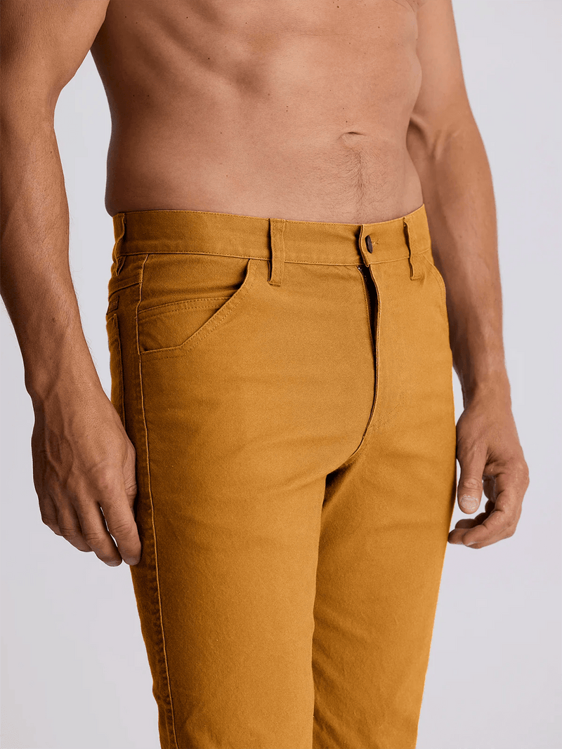 Load image into Gallery viewer, Free Fly Canvas Field Pant Ochre - Men&#39;s Free Fly
