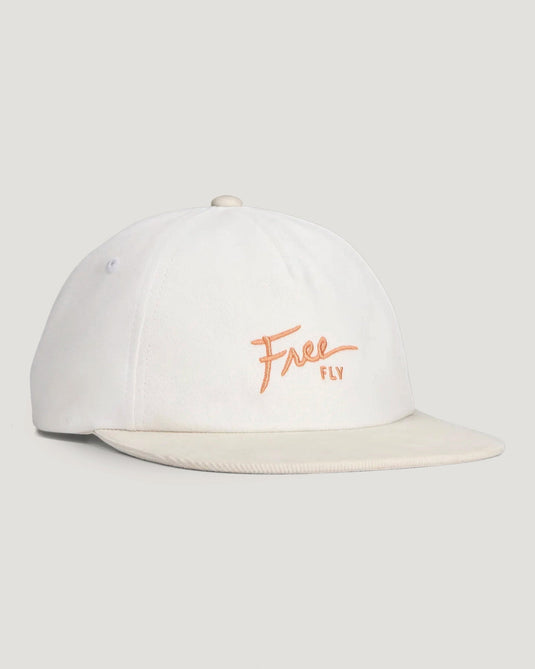 Bright White Free Fly Cruiser Flat Brim Hat in Bright White Free Fly Cruiser Flat Brim Hat in Bright White Free Fly