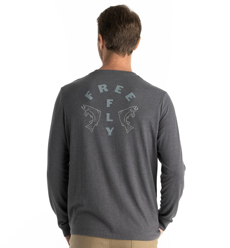 Load image into Gallery viewer, Free Fly Double Up Longsleeve Tee - Men&#39;s Free Fly
