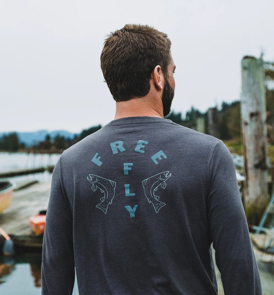 Free Fly Double Up Longsleeve Tee - Men's Free Fly