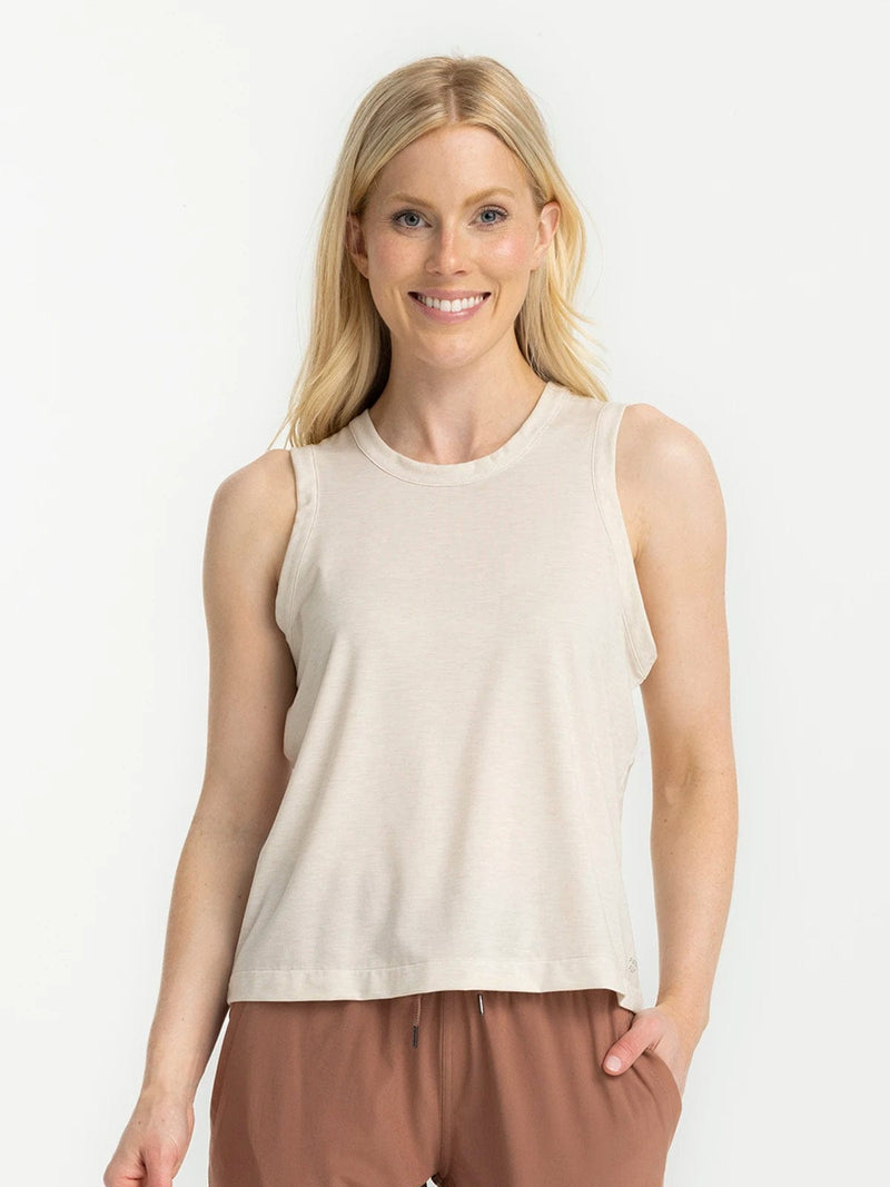 Load image into Gallery viewer, 033 / Heather Birch / XS Free Fly Elevate Lightweight Tank - Women&#39;s Free Fly Elevate Lightweight Tank - Women&#39;s Free Fly
