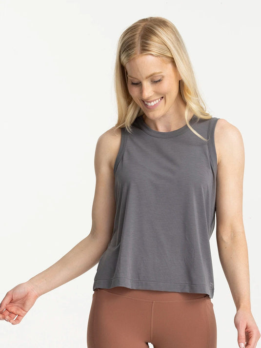 327 / Smoke / SM Free Fly Elevate Lightweight Tank - Women's Free Fly Elevate Lightweight Tank - Women's Free Fly