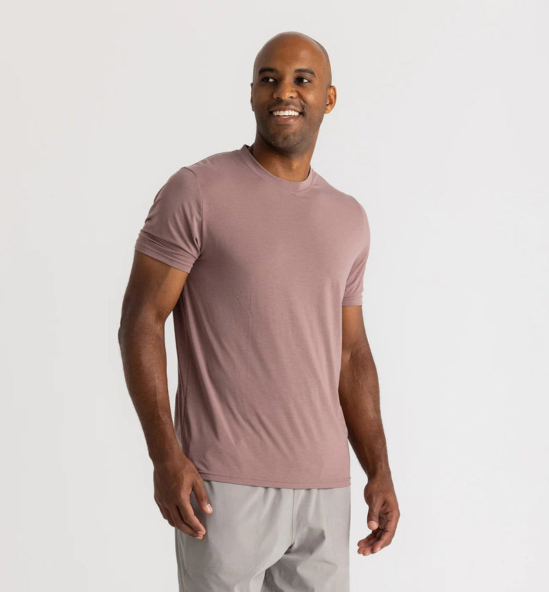 Load image into Gallery viewer, Fig / SM Free Fly Elevate Lightweight Tee - Men&#39;s Free Fly

