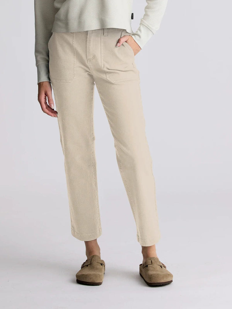 Load image into Gallery viewer, Stone / 2 Free Fly Folly Twill Pant - Women&#39;s Free Fly
