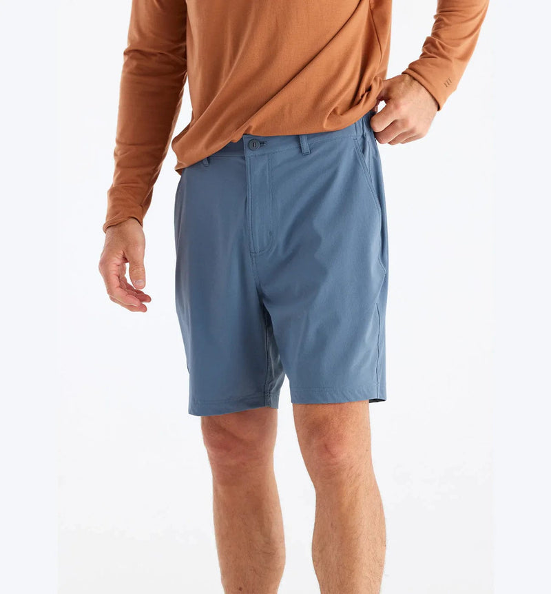 Load image into Gallery viewer, Slate Blue / SM Free Fly Latitude Short - Men&#39;s Free Fly
