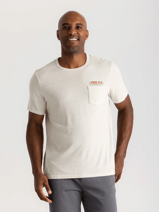 Free Fly Lazy Tides Pocket Tee - Men's Free Fly