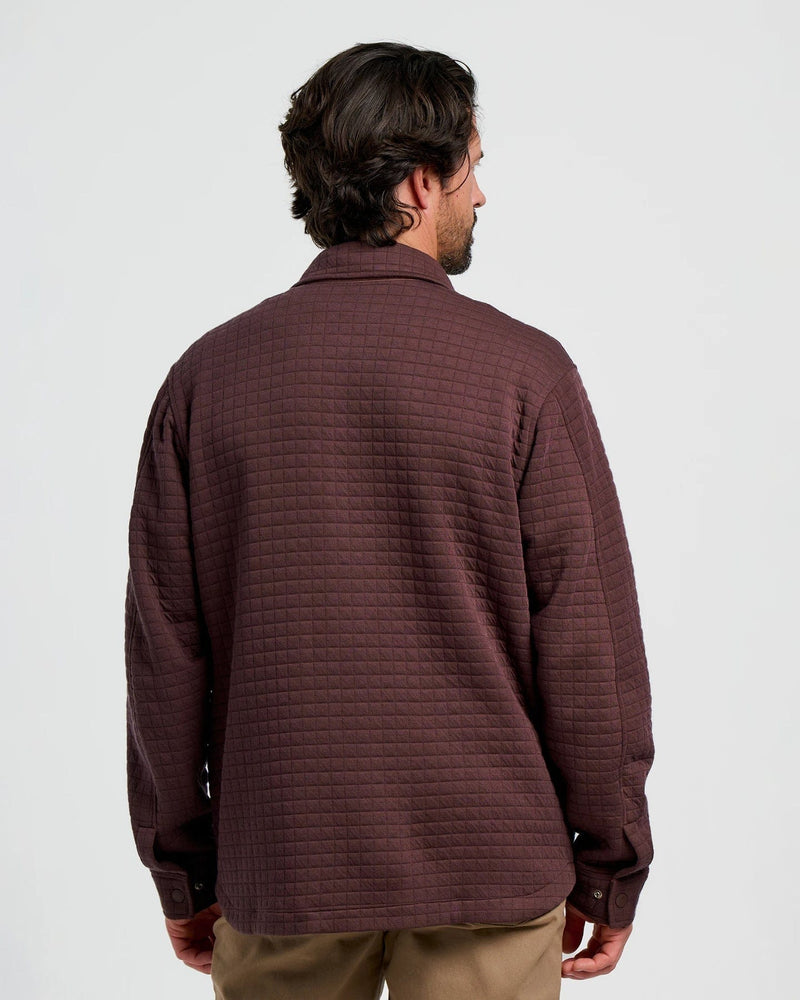 Load image into Gallery viewer, Free Fly Men&#39;s Downvalley Overshirt in Chestnut Free Fly Men&#39;s Downvalley Overshirt in Chestnut Free Fly
