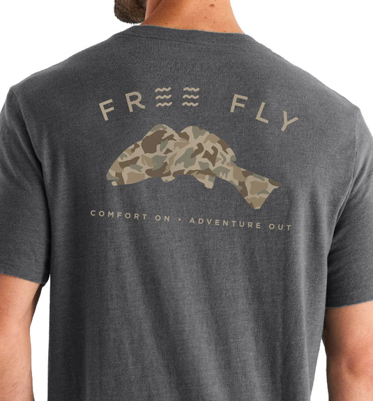 Free Fly Redfish Camo Tee - Men's Free Fly