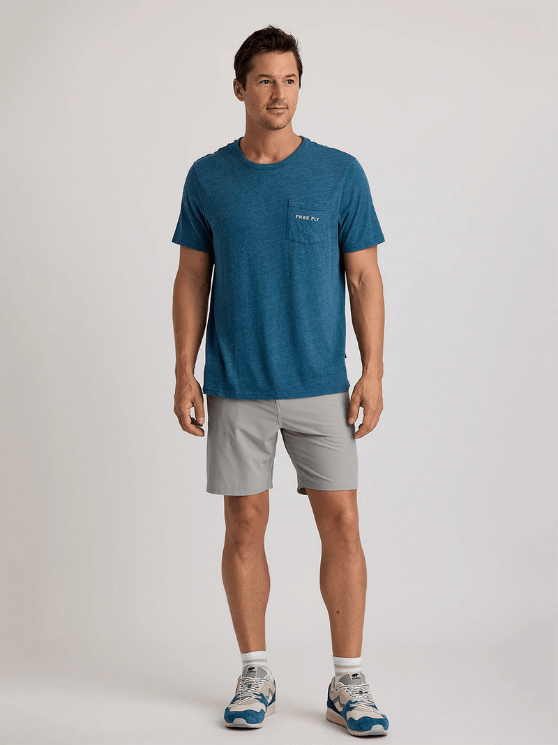 Load image into Gallery viewer, Free Fly Salt And Sun Pocket Tee - Men&#39;s Free Fly Salt And Sun Pocket Tee - Men&#39;s Free Fly

