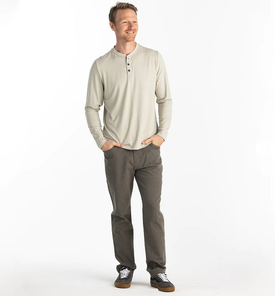 Free Fly Stretch Canvas Pant in Smokey Olive - Men's Free Fly