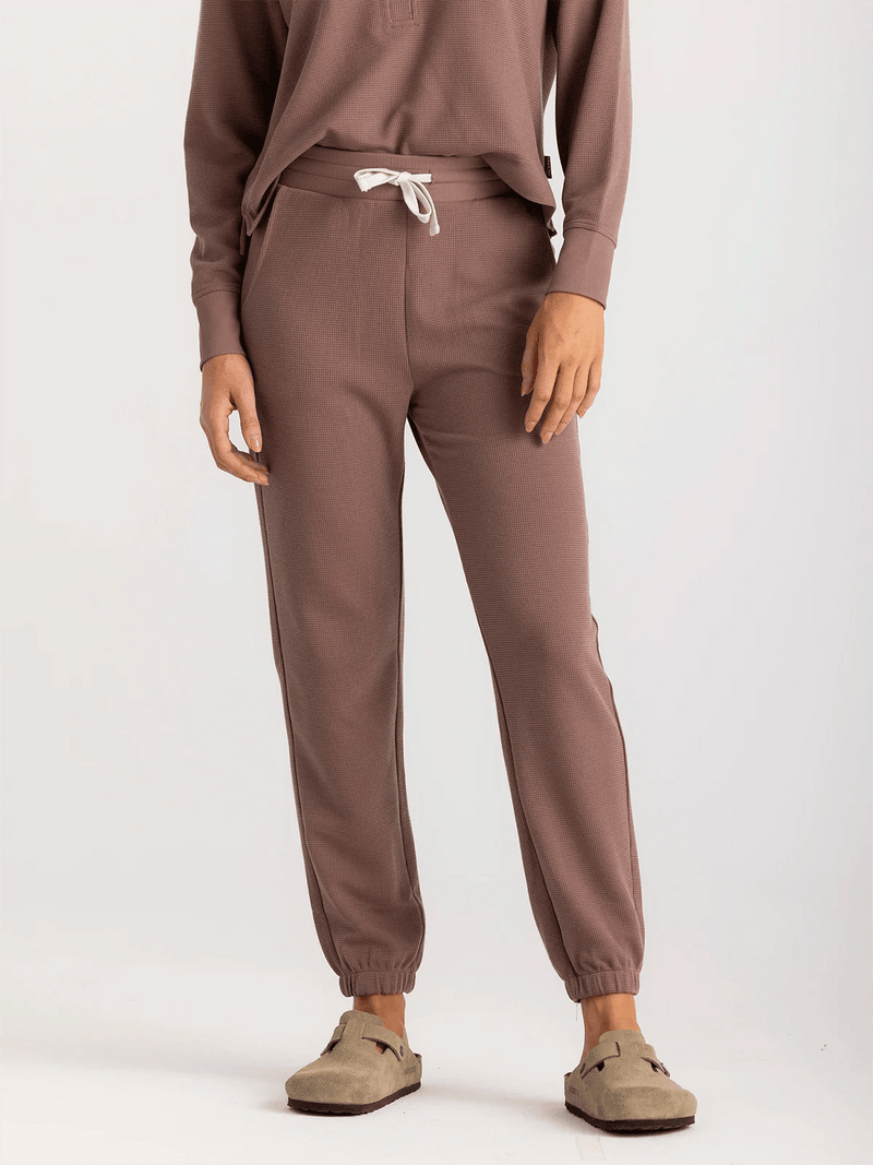 Load image into Gallery viewer, Fig / XS Free Fly Waffle Jogger - Women&#39;s Free Fly Waffle Jogger - Women&#39;s Free Fly
