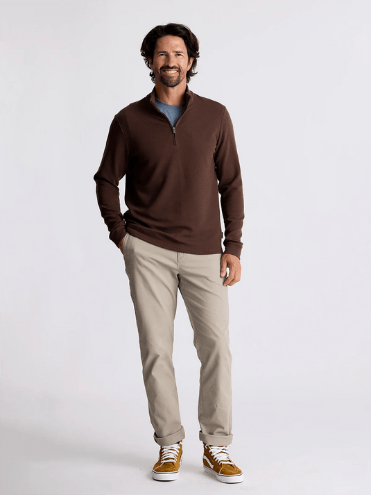 Free Fly Waffle Quarter Zip - Men's Free Fly