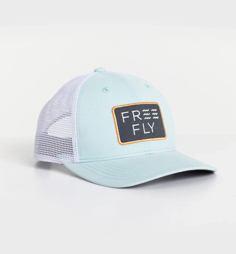 Load image into Gallery viewer, Sea Mist Free Fly Wave Trucker Hat Free Fly
