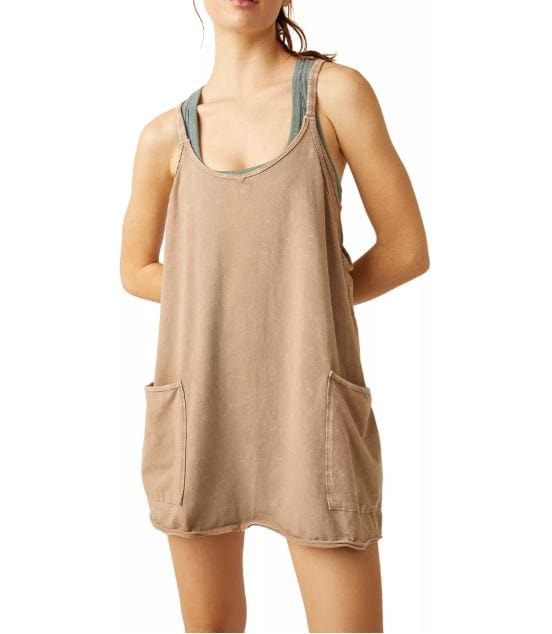 Load image into Gallery viewer, Latte Mocha / SM Free People Hot Shot Mini Dress - Women&#39;s Free People Hot Shot Mini Dress - Women&#39;s Free People
