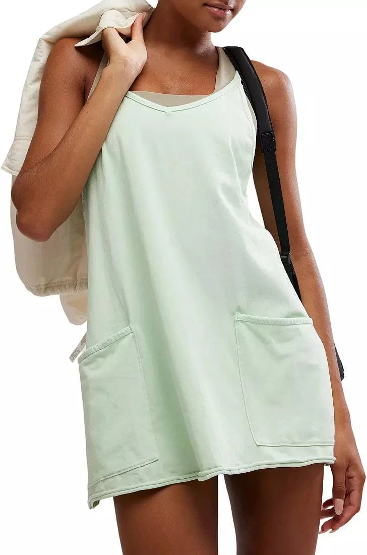 Load image into Gallery viewer, Pistachio / XS Free People Hot Shot Mini Dress - Women&#39;s Free People Hot Shot Mini Dress - Women&#39;s Free People
