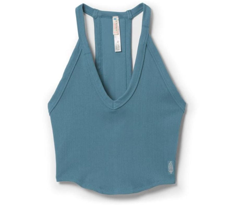 Load image into Gallery viewer, Celestial Blue / MED/LRG Free People Movement All Clear V Neck Cami Free People Movement All Clear V Neck Cami Free People
