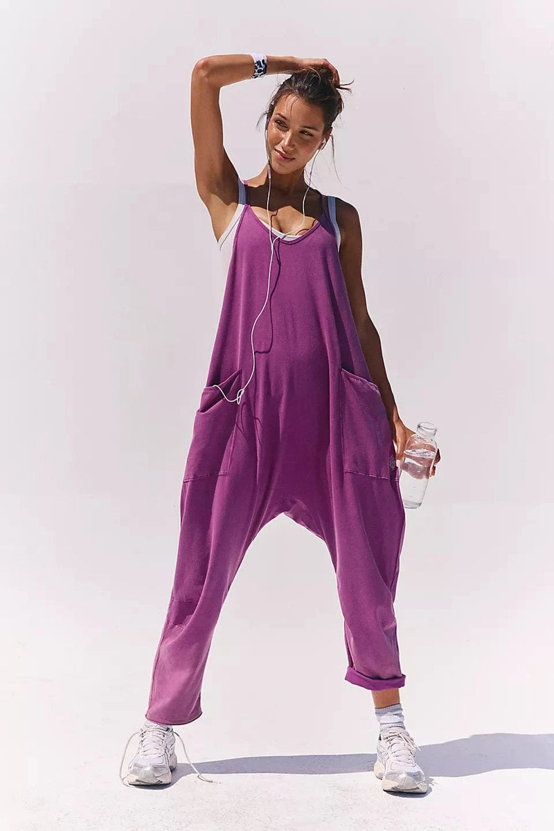 Load image into Gallery viewer, Deep Mulberry / XS Free People Movement Hot Shot Onesie - Women&#39;s Free People Movement Hot Shot Onesie - Women&#39;s Free People
