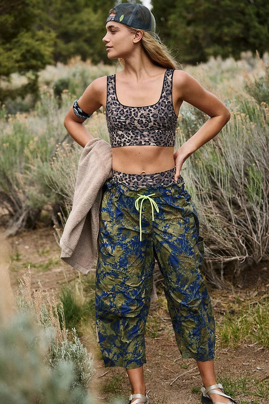 3331 / Floral Camo Combo / XS Free People Movement Printed In The Wild Pant Free People Movement Printed In The Wild Pant Free People