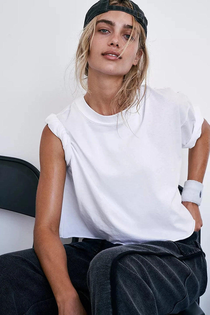 Load image into Gallery viewer, 1100 / White / XS Free People Movement Women&#39;s Inspire Tee Free People Movement Women&#39;s Inspire Tee Free People
