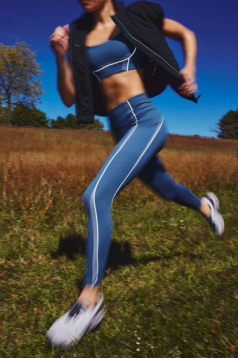 Load image into Gallery viewer, Free People Movement Women&#39;s You&#39;re A Peach Legging in Skyline Free People Movement Women&#39;s You&#39;re A Peach Legging in Skyline Free People
