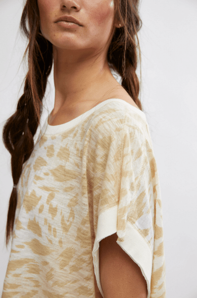 Load image into Gallery viewer, Free People My Time Printed Tee - Women&#39;s Free People
