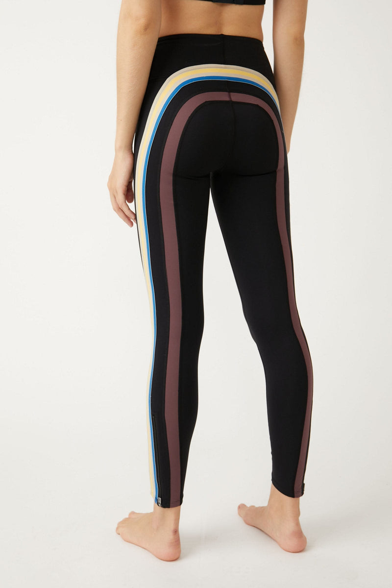 Load image into Gallery viewer, Black Combo / SM Free People Run Racer Legging - Women&#39;s Free People
