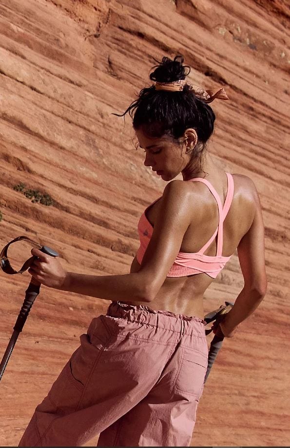 Load image into Gallery viewer, Free People Women&#39;s In The Wild Pant in Petal Pink Free People Women&#39;s In The Wild Pant in Petal Pink Free People
