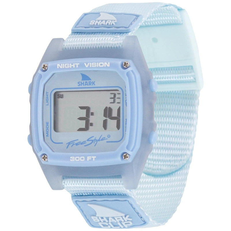 Load image into Gallery viewer, Sky/Silver Freestyle Shark Classic Clip Watch in Sky Silver Freestyle
