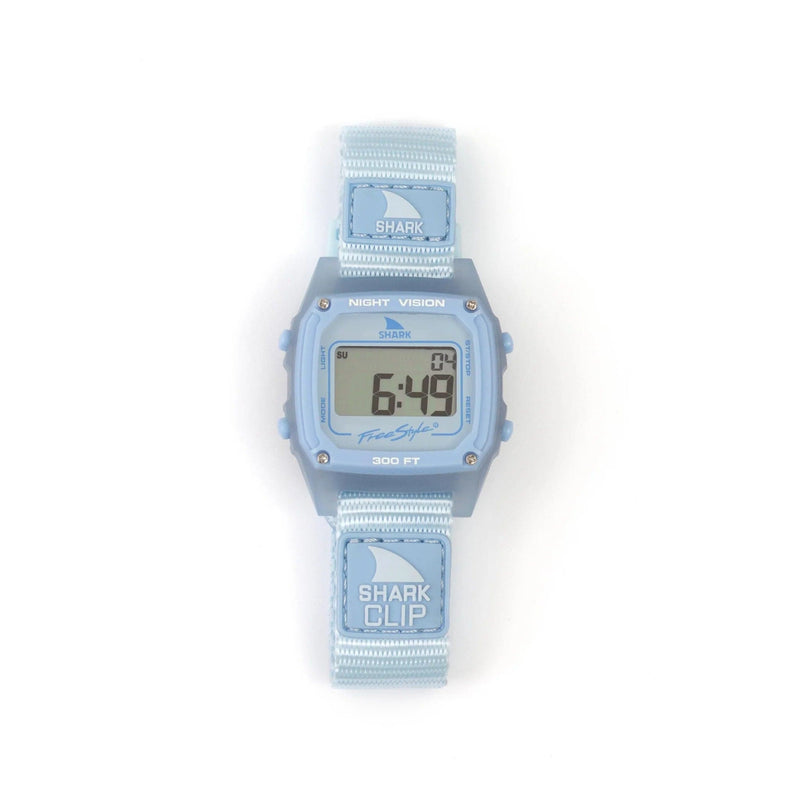 Load image into Gallery viewer, Sky/Silver Freestyle Shark Classic Clip Watch in Sky Silver Freestyle
