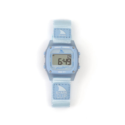 Sky/Silver Freestyle Shark Classic Clip Watch in Sky Silver Freestyle